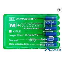Інструмент ручний K-File M-Access №30, 25 мм (Dentsply Sirona), 6 шт./пак.
